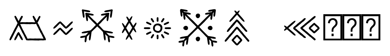 Wigwams Symbols